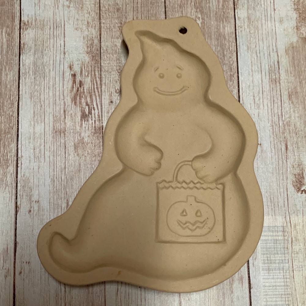 Brown Bag Cookie Art Ghost mold